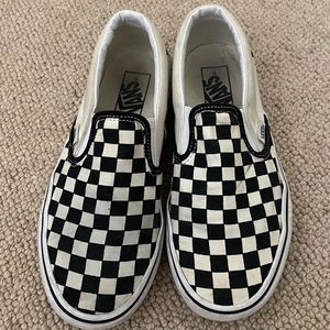 CHECKERED SLIP ON VANS